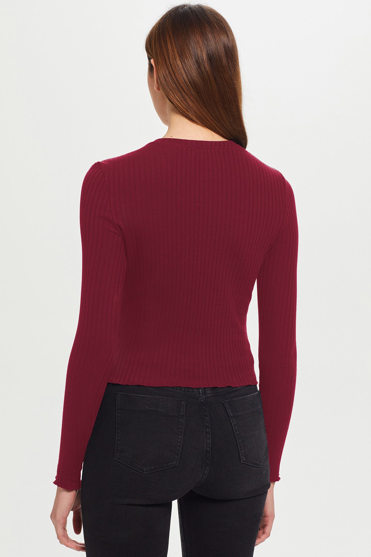 Chelsea Cardigan - Goldie LeWinter #color_bordeaux - limited editon