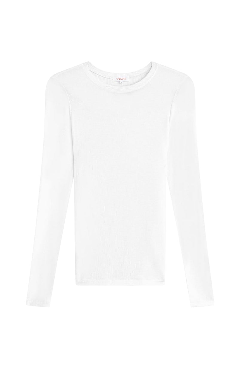 Ribbed Long Sleeve Tee