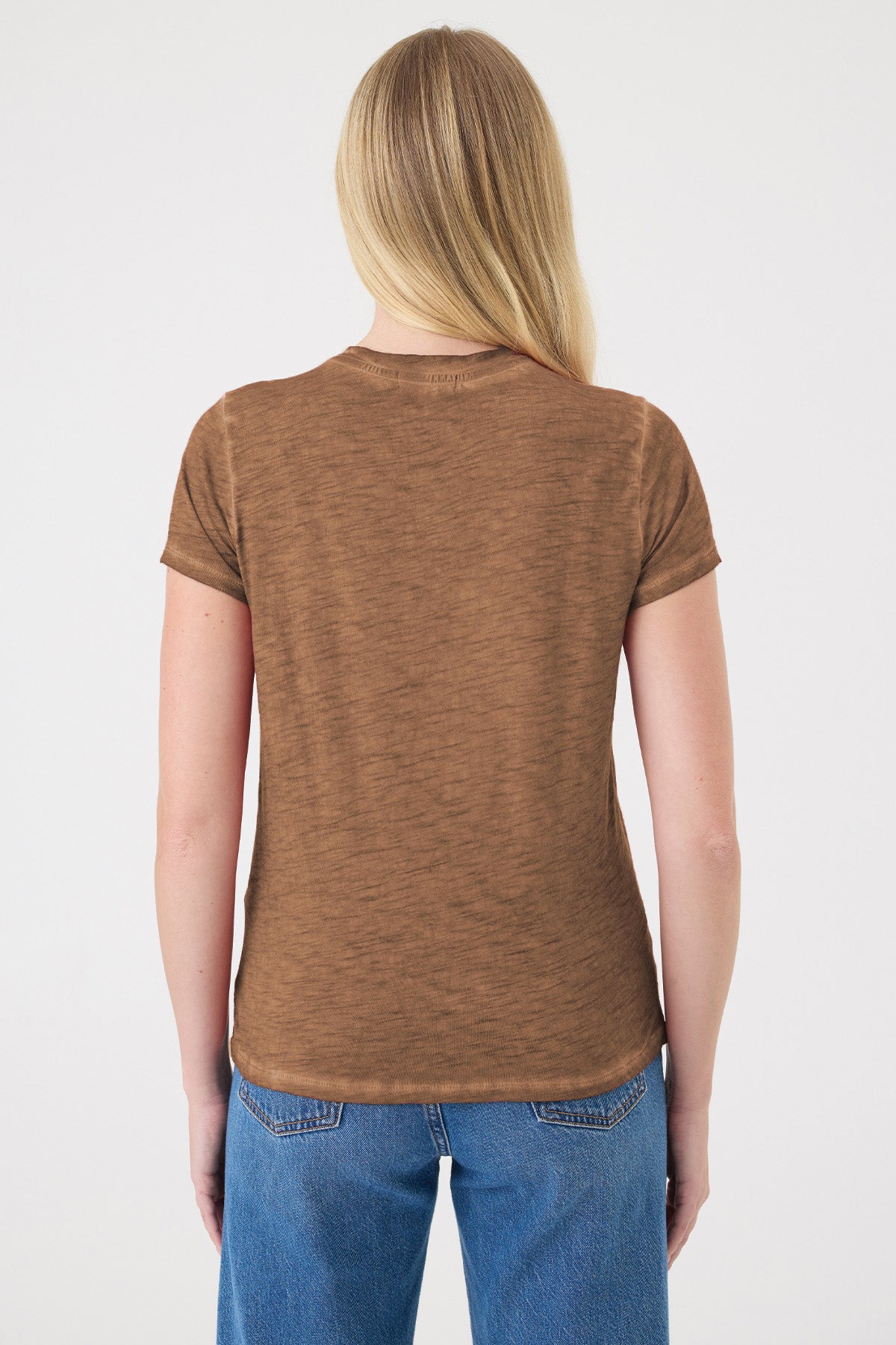 Vintage Wash Boy Tee - Goldie LeWinter #color_bronze