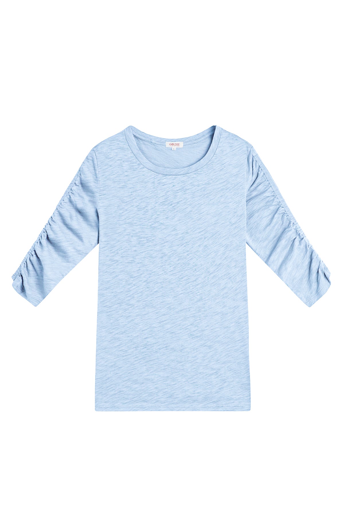 Ruched Half Sleeve Tee - Goldie LeWinter #color_placid