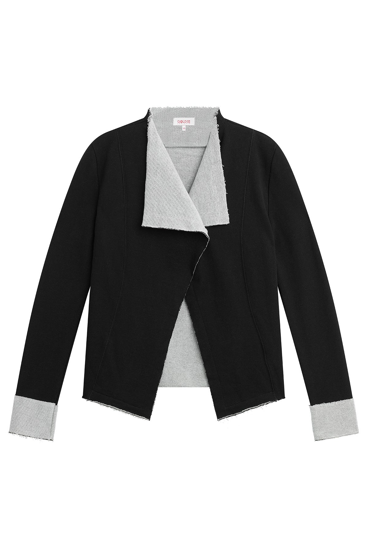 Melrose Drape Jacket - Goldie LeWinter #color_black