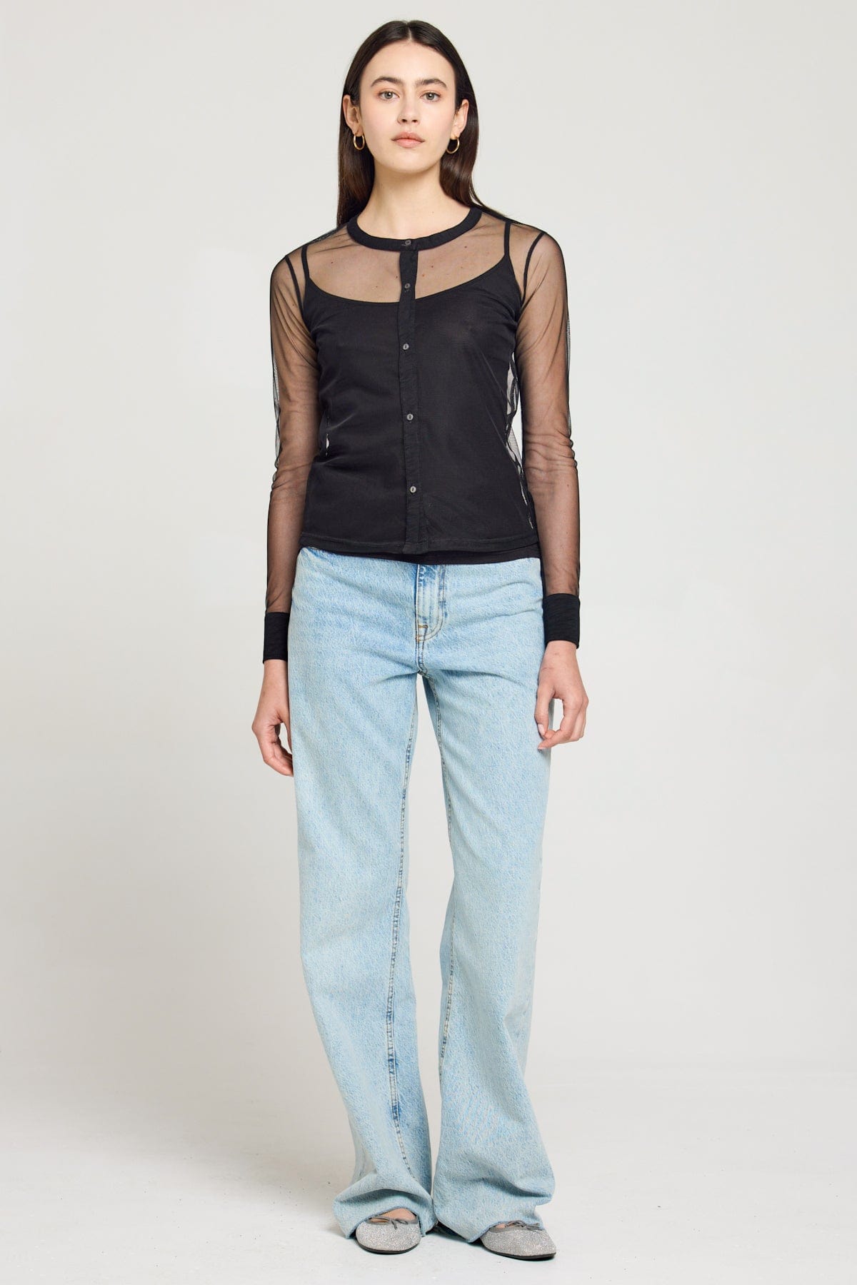 About Last Night Tulle Shirt - Goldie LeWinter