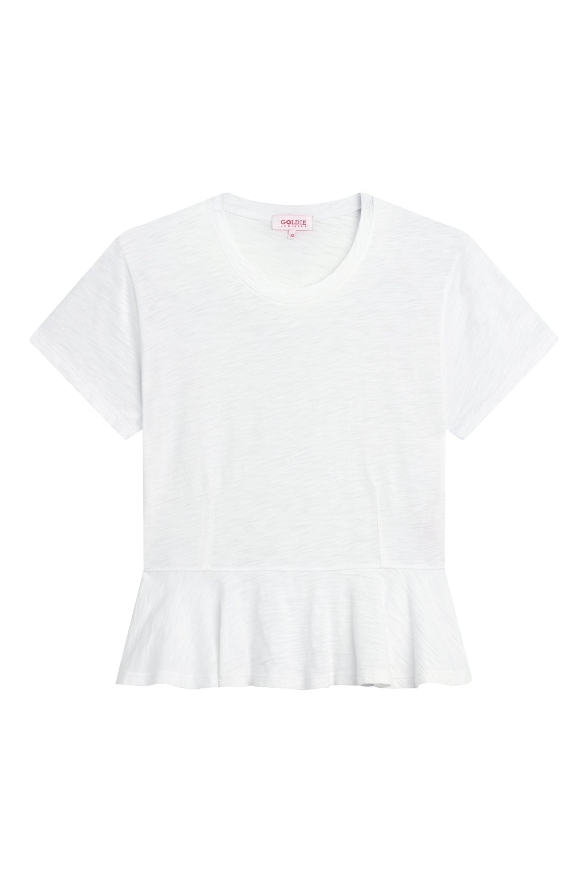 Alice Peplum Top - Goldie LeWinter #color_white