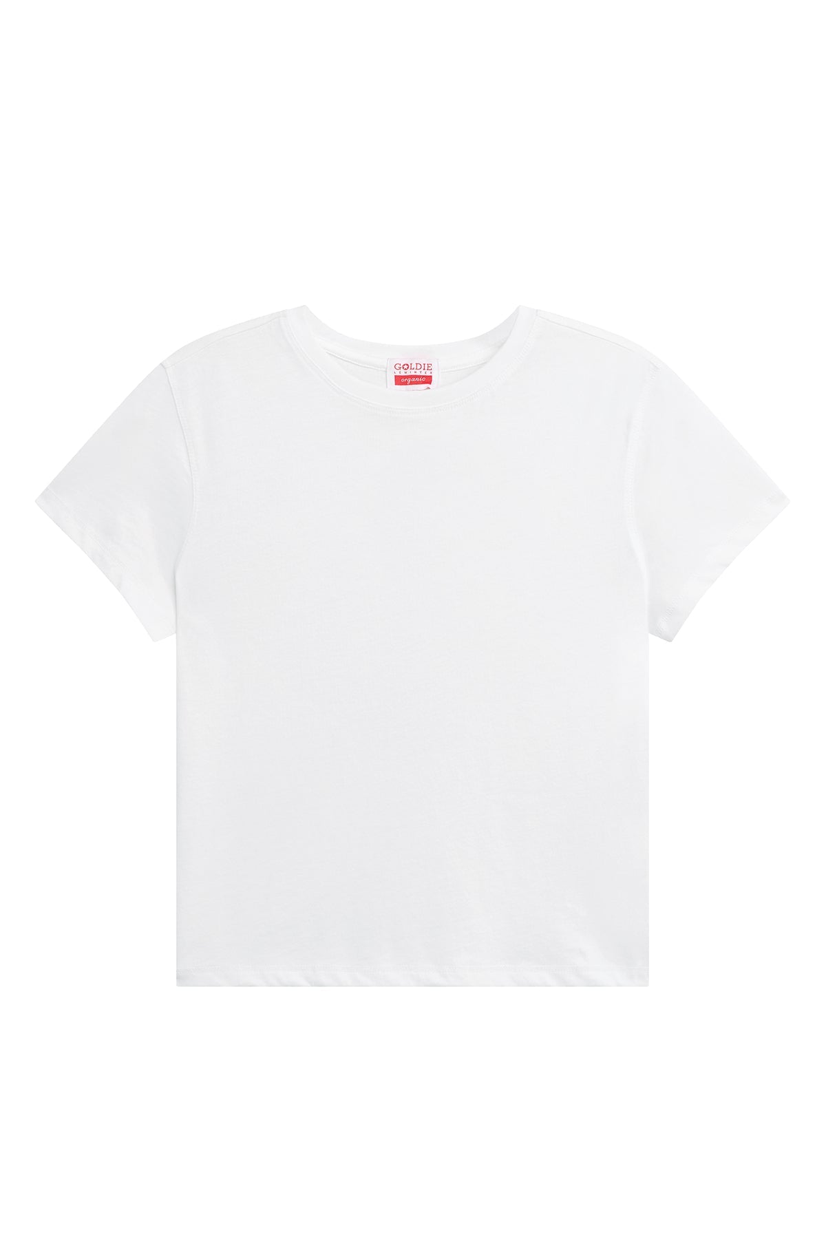 Amie Organic Tee - Goldie LeWinter #color_white