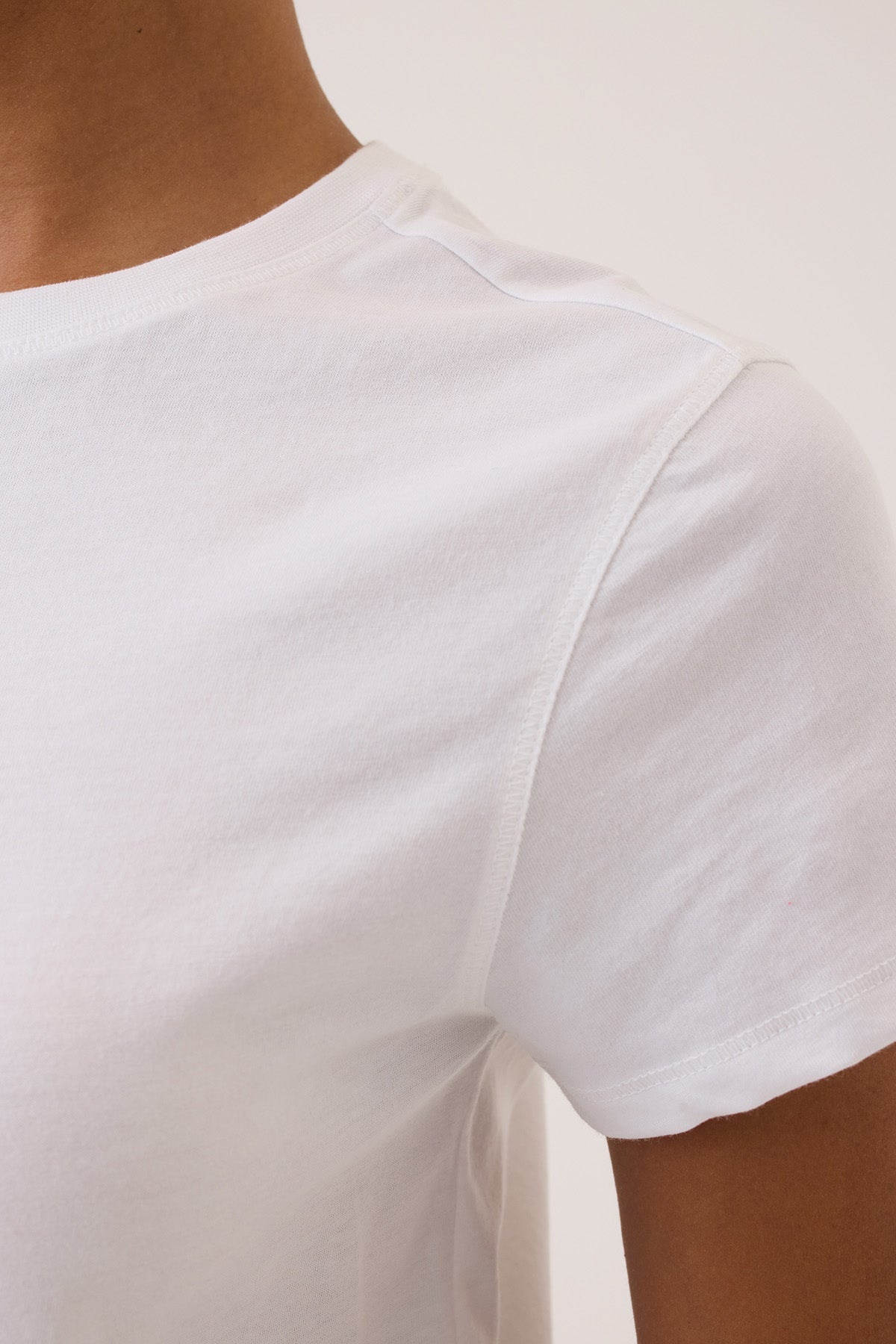 Amie Organic Tee - Goldie LeWinter #color_white