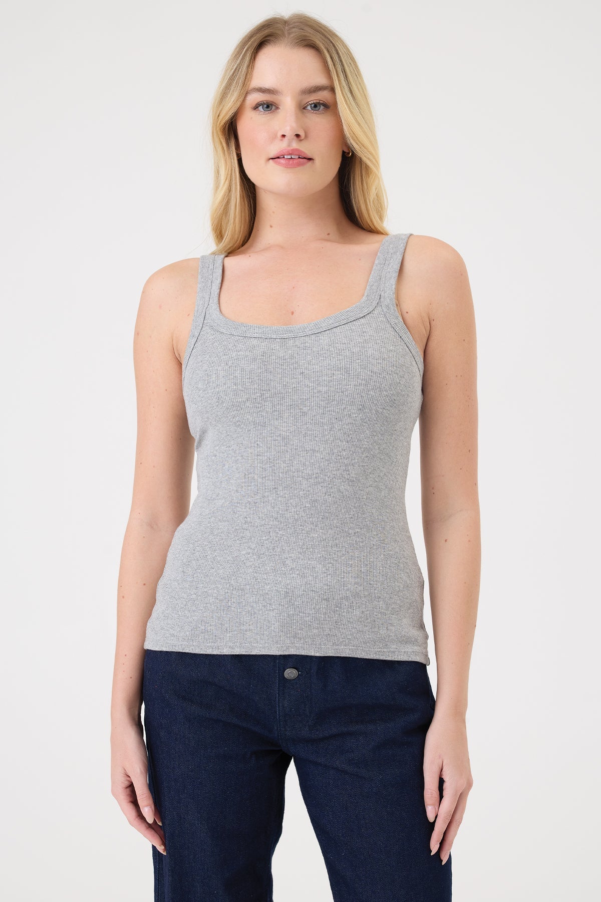 Angeline Tank - Goldie LeWinter #color_gray heather