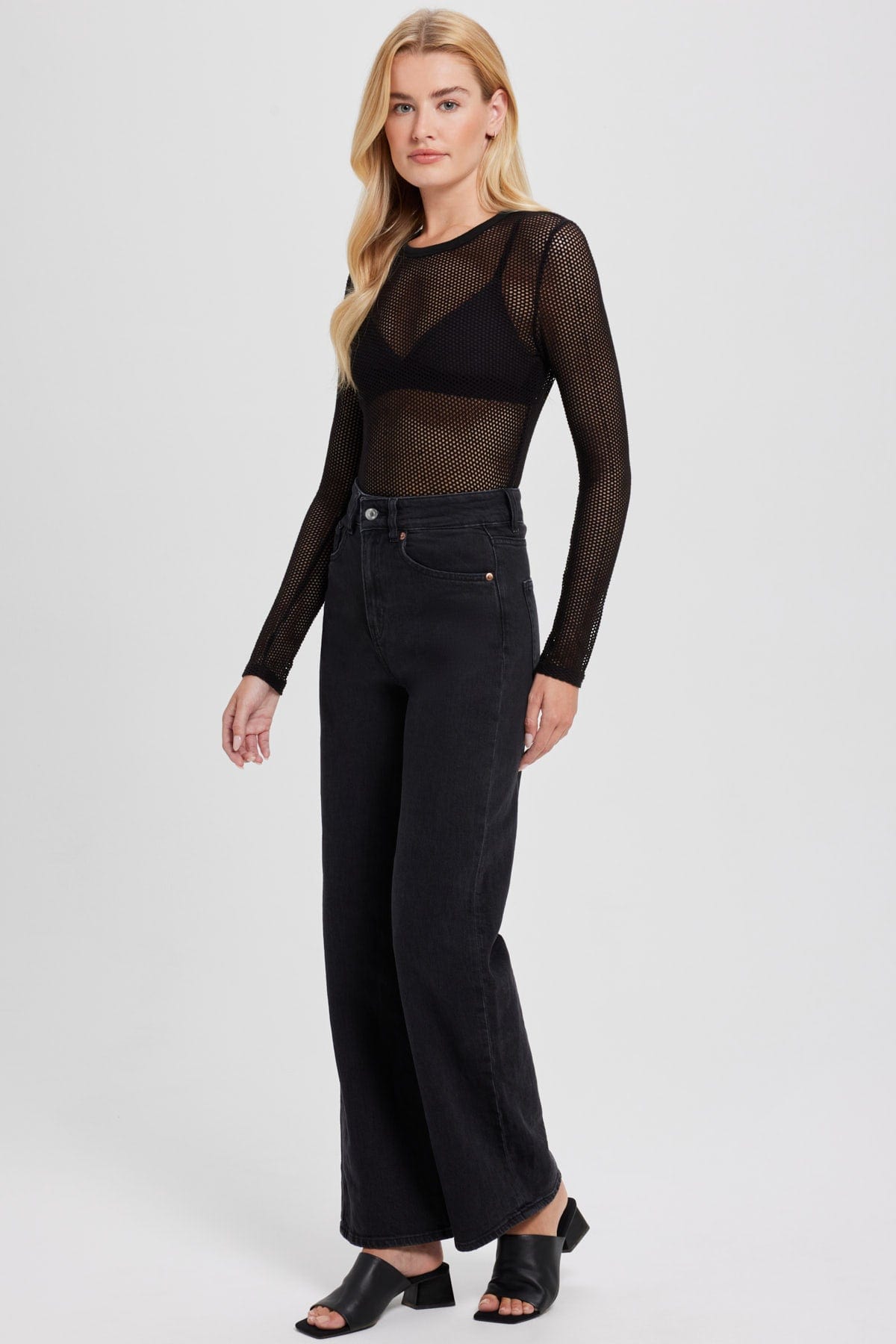 Aubrey Fishnet Top - Goldie LeWinter