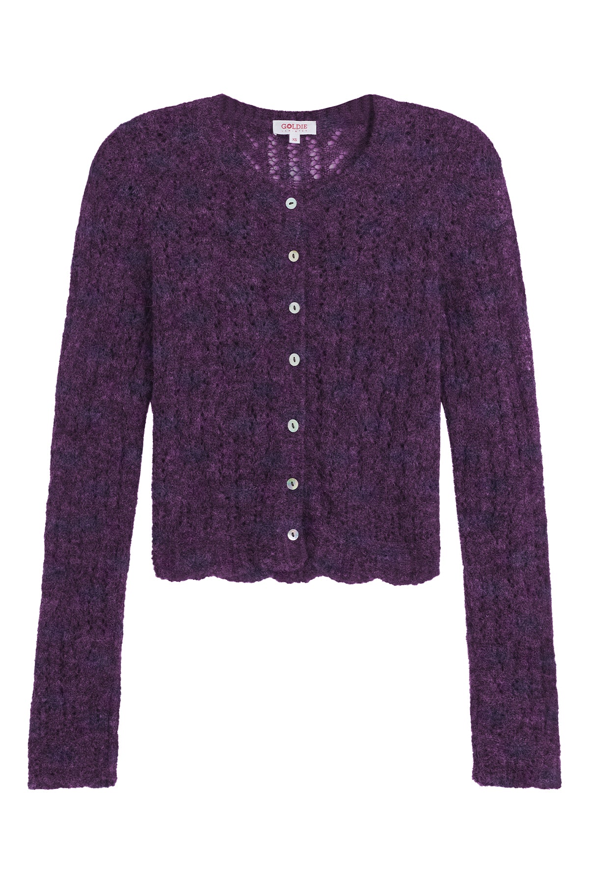 Aurora Cardigan - Goldie LeWinter #color_violet multi