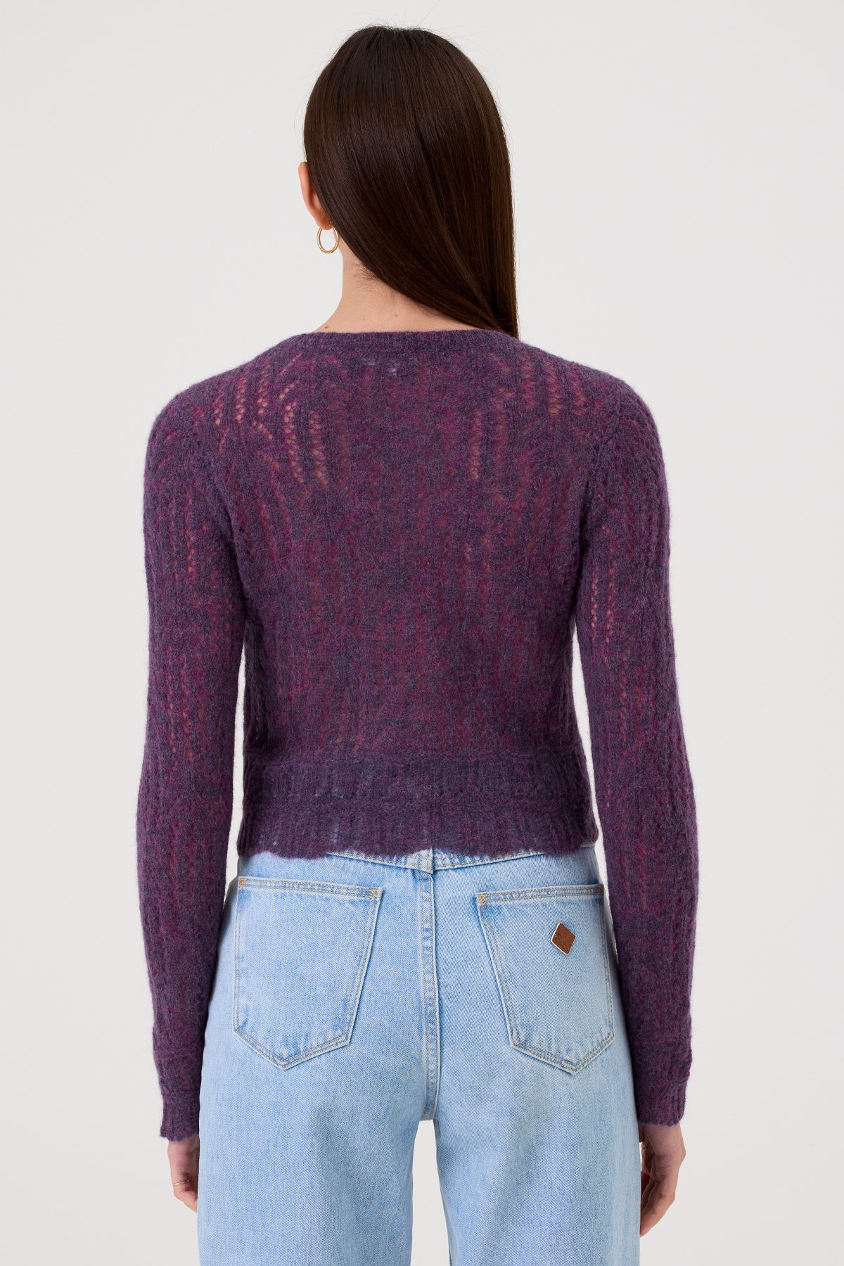Aurora Cardigan - Goldie LeWinter #color_violet multi