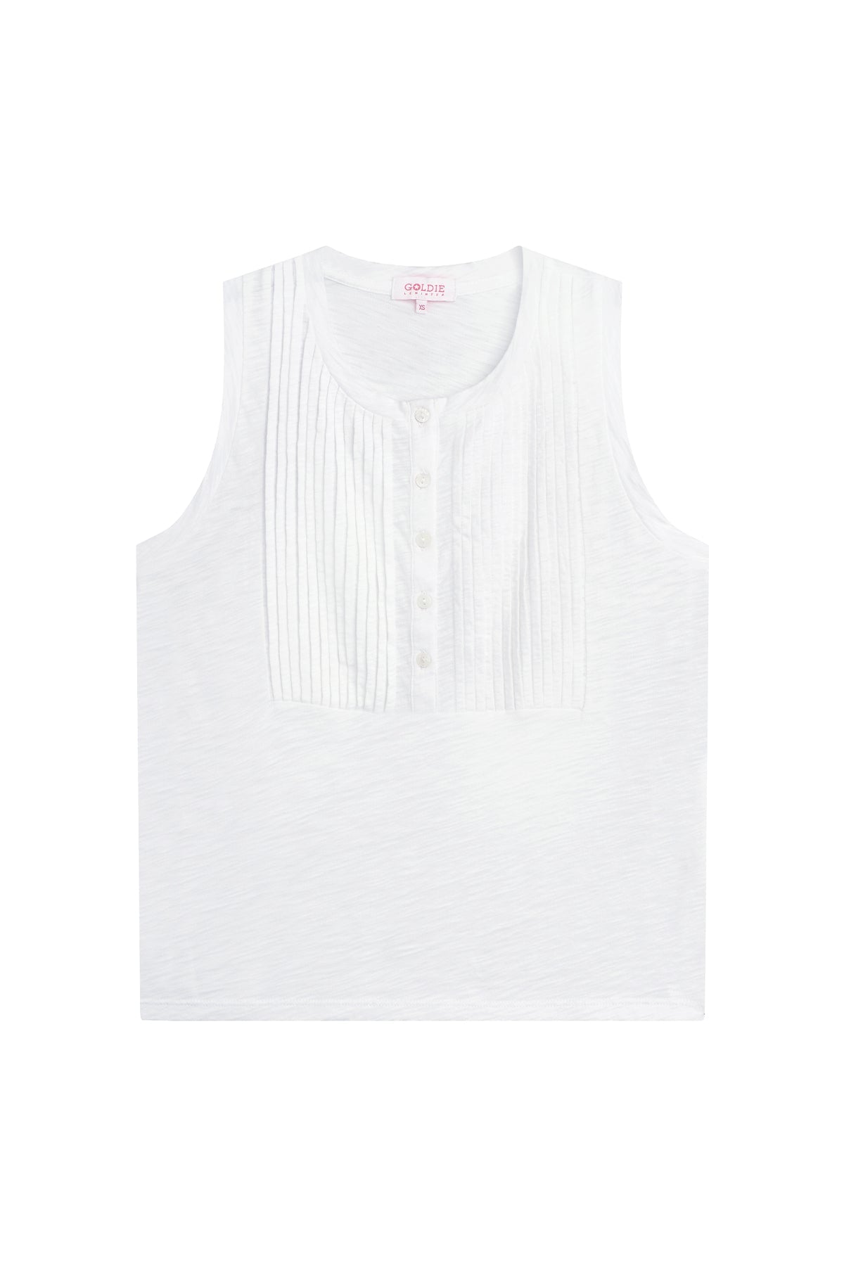 Ava Henley Tank - Goldie LeWinter #color_white