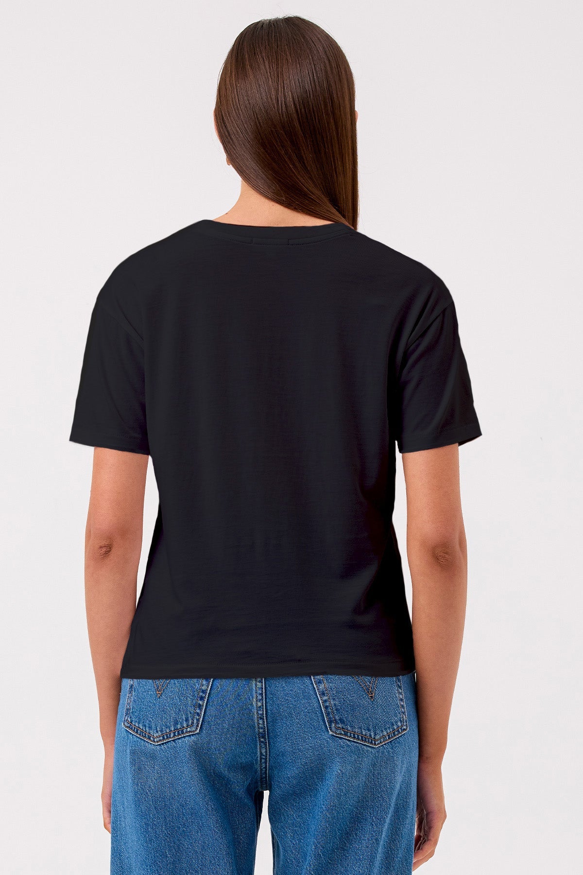 Billie Boyfriend Tee - Goldie LeWinter #color_black