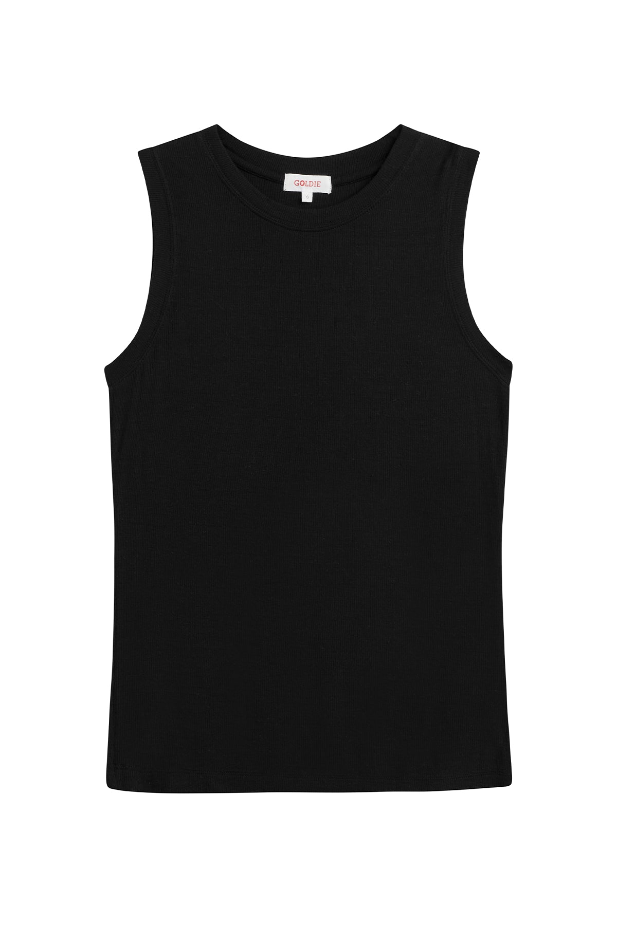 Ribbed Sleeveless Tee