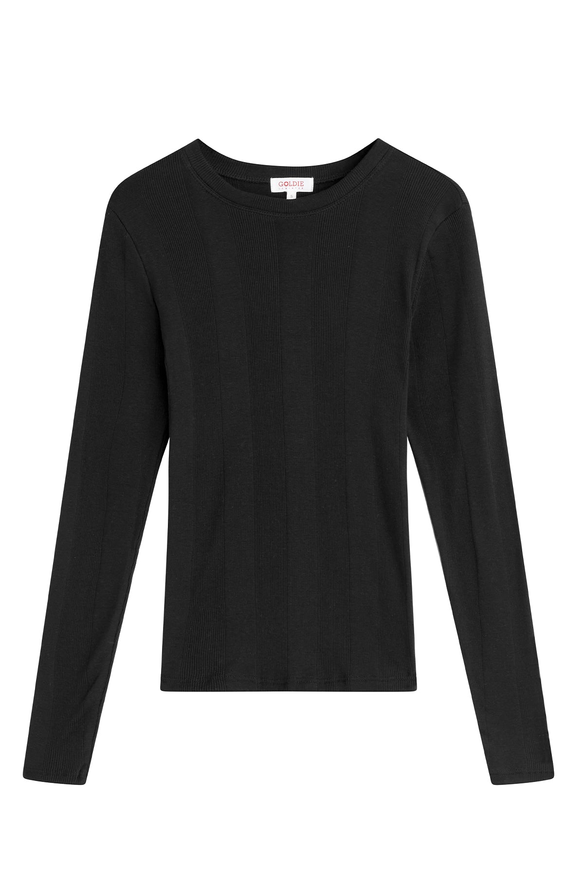 Long Sleeve Variegated Rib Tee