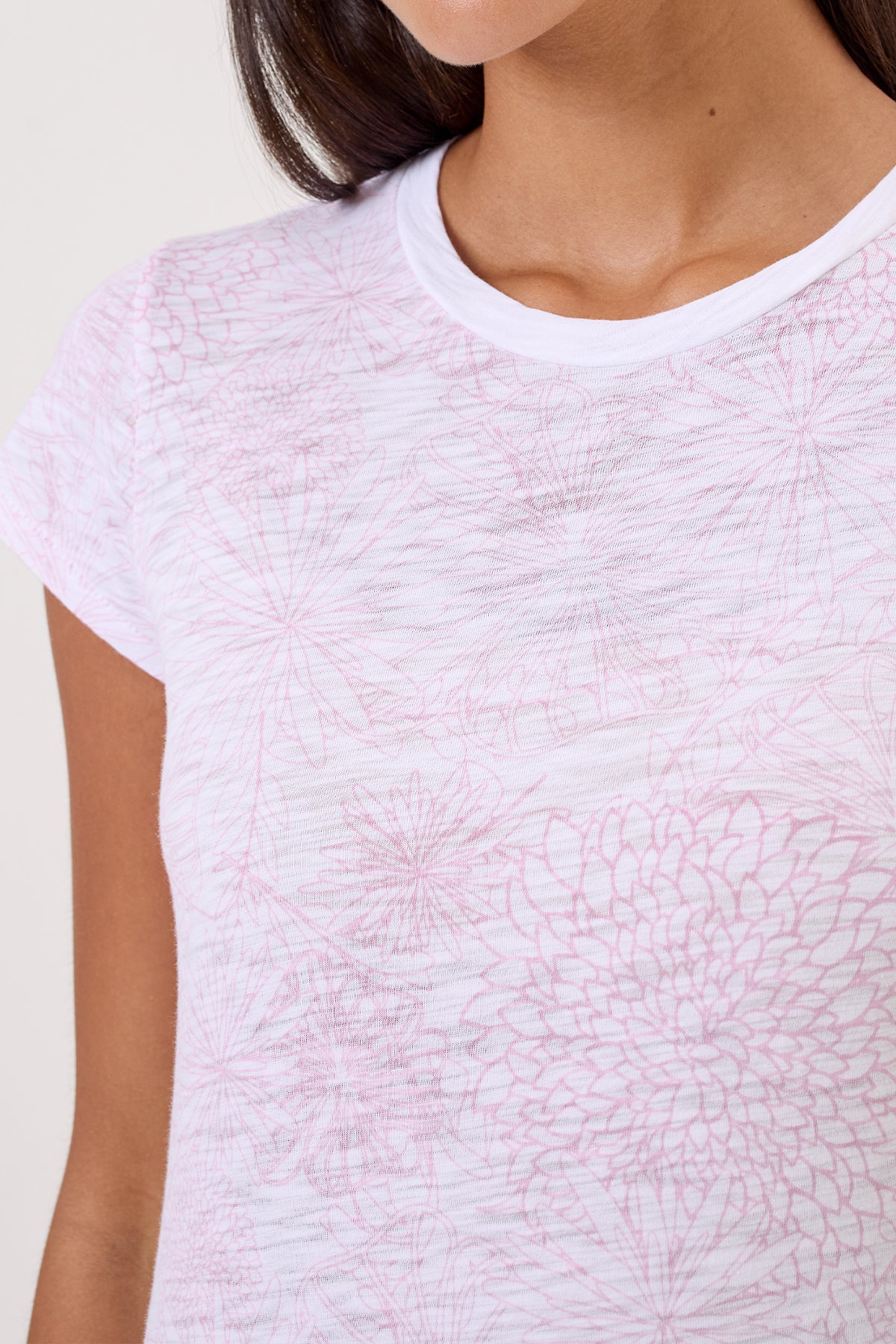 Botanical Ringer Tee