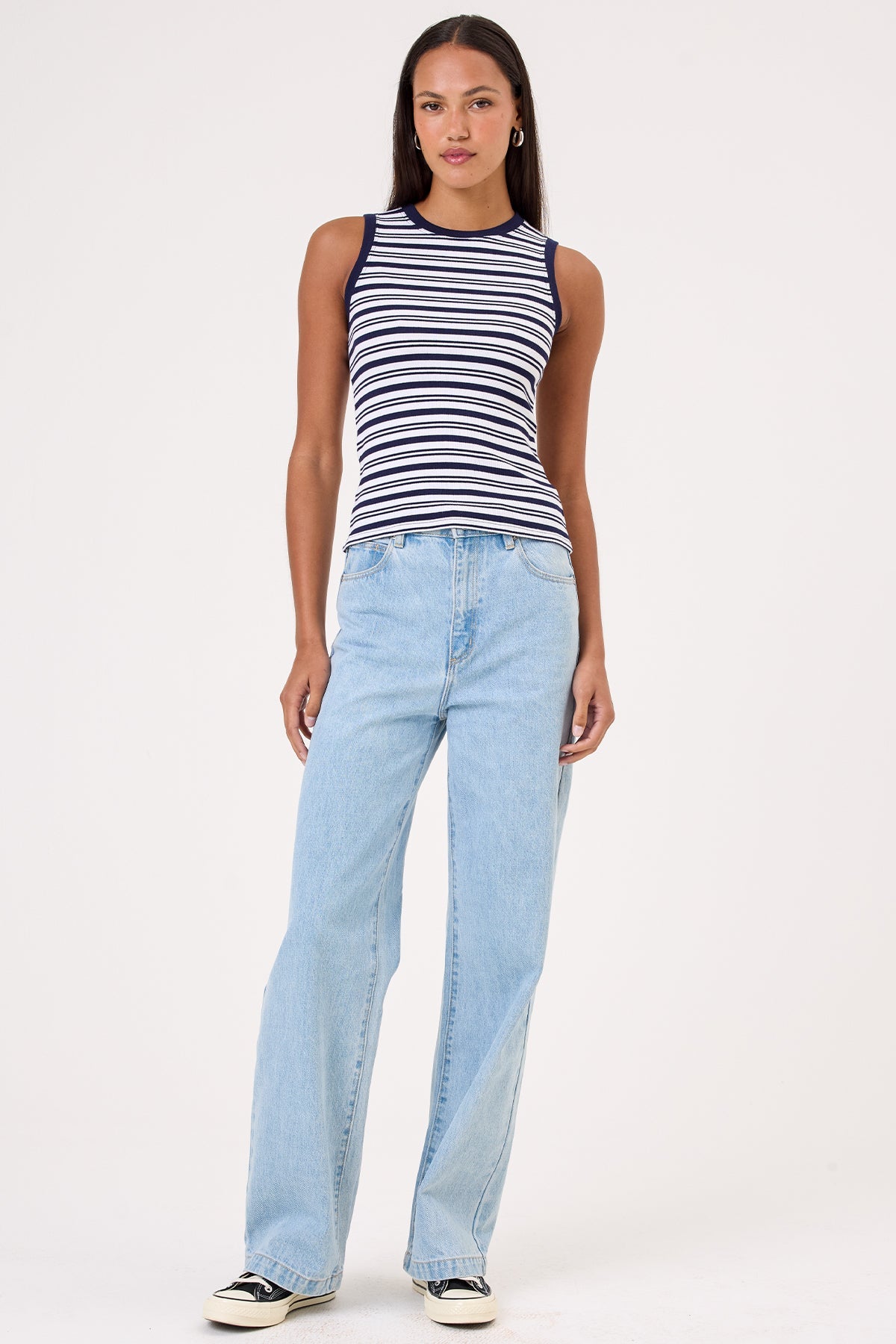 Brie Breton Stripe Shell