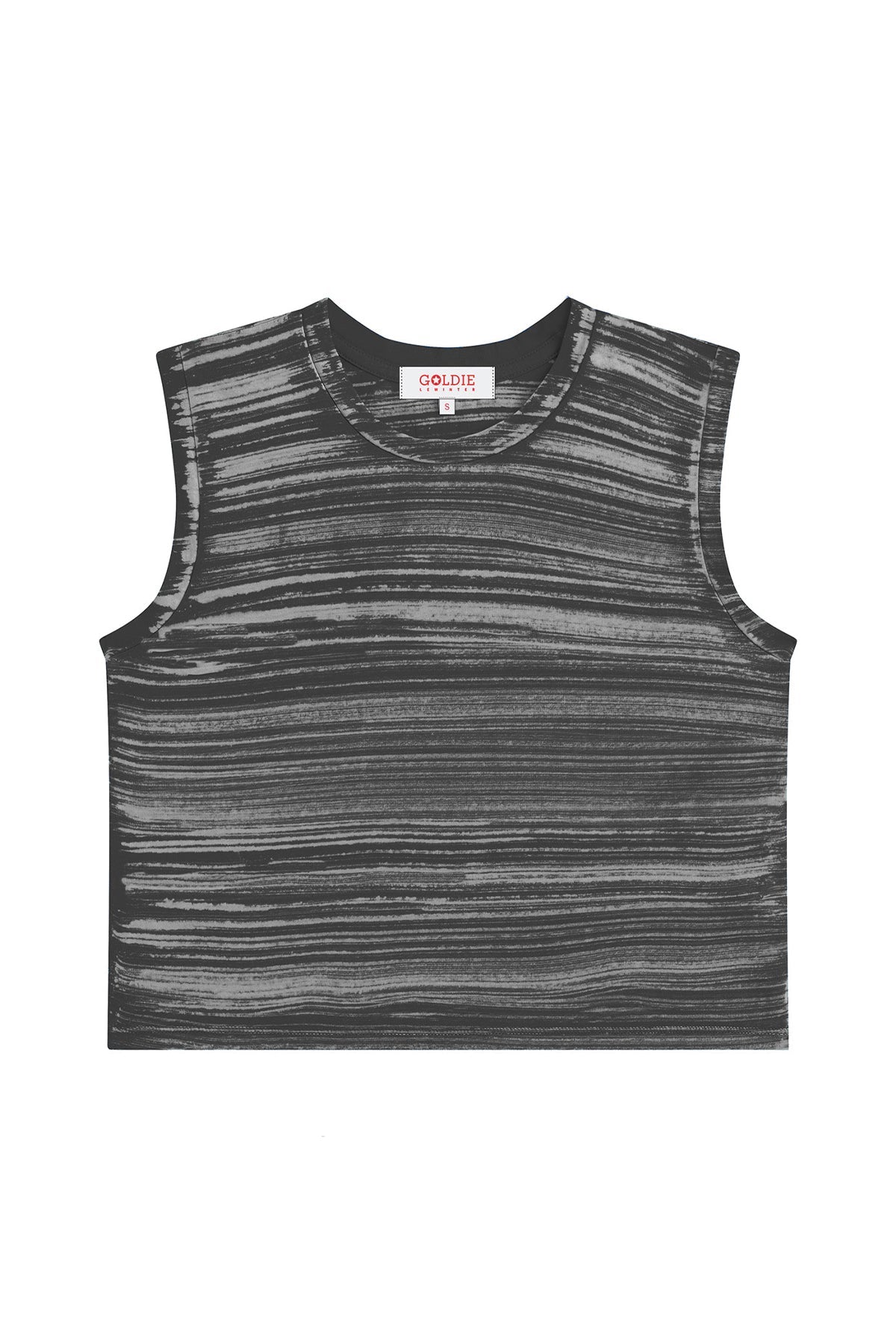 Cabana Stripe Crop Tank