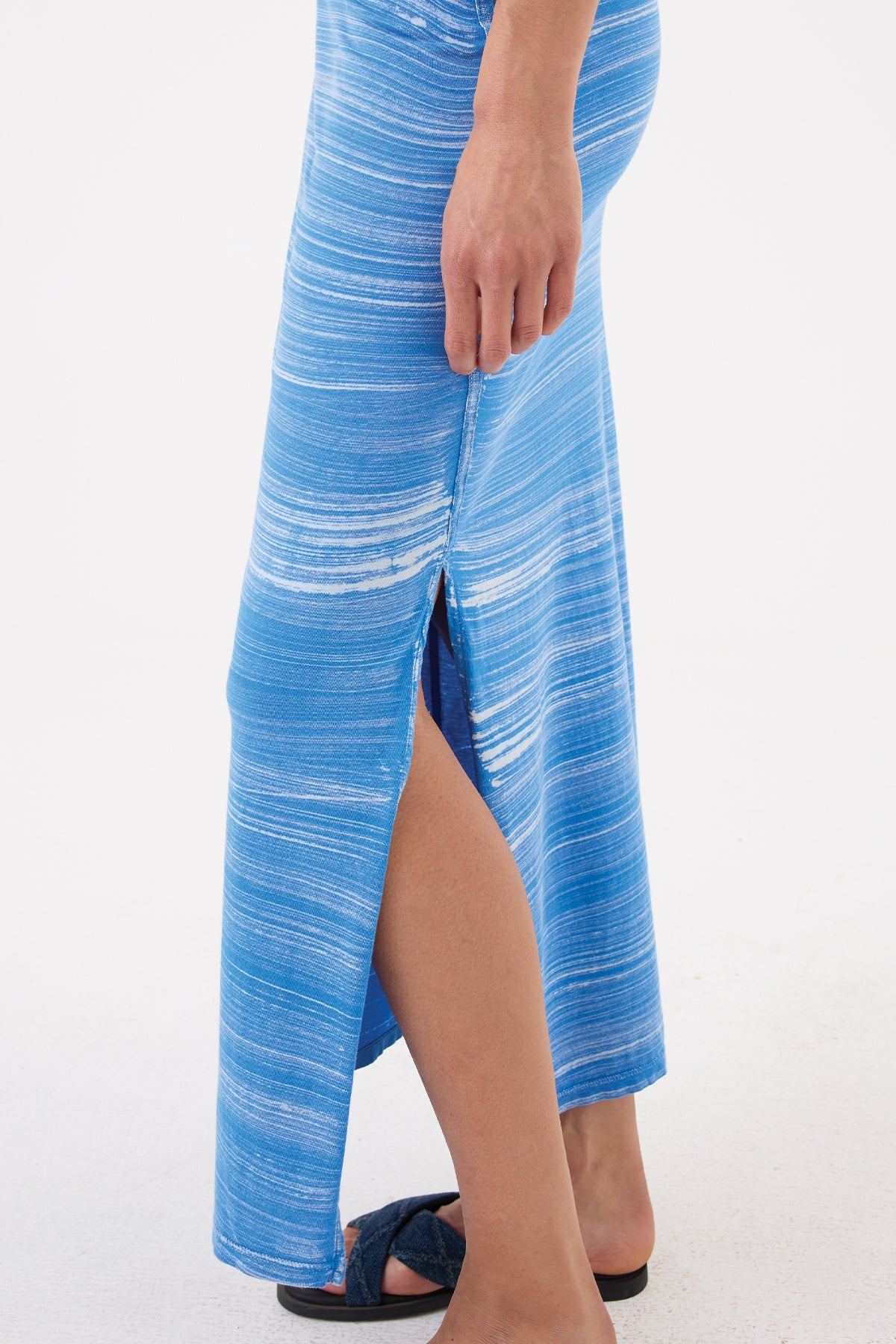 Cabana Stripe Maxi Skirt