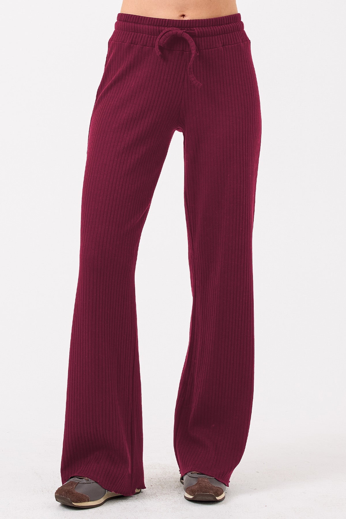 Goldie LeWinter - Chelsea Everyday Pant #color_bordeaux - limited edition