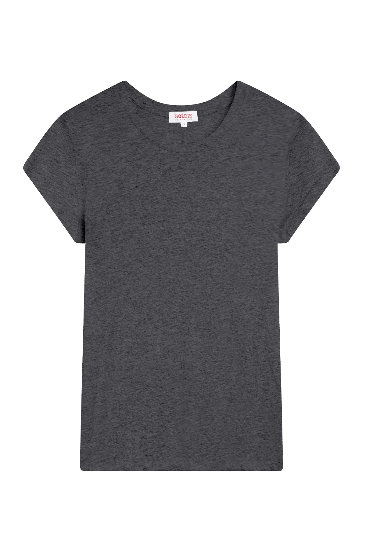 Signature Slub Tee - Goldie LeWinter #color_charcoal heather
