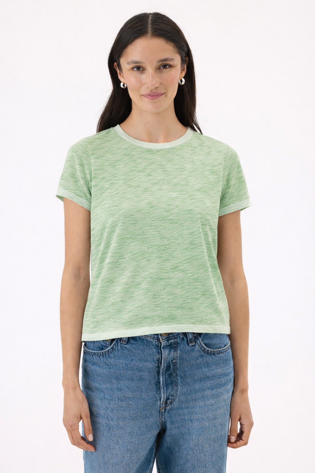 Coastal Sunwash Andie Tee - Goldie LeWinter #color_palm - limited edition