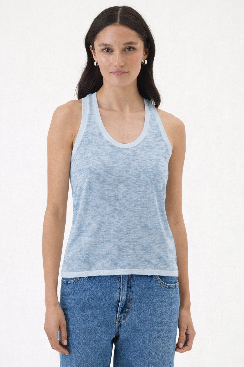 Coastal Sunwash Racerback Tank - Goldie LeWinter #color_sea - limited edition