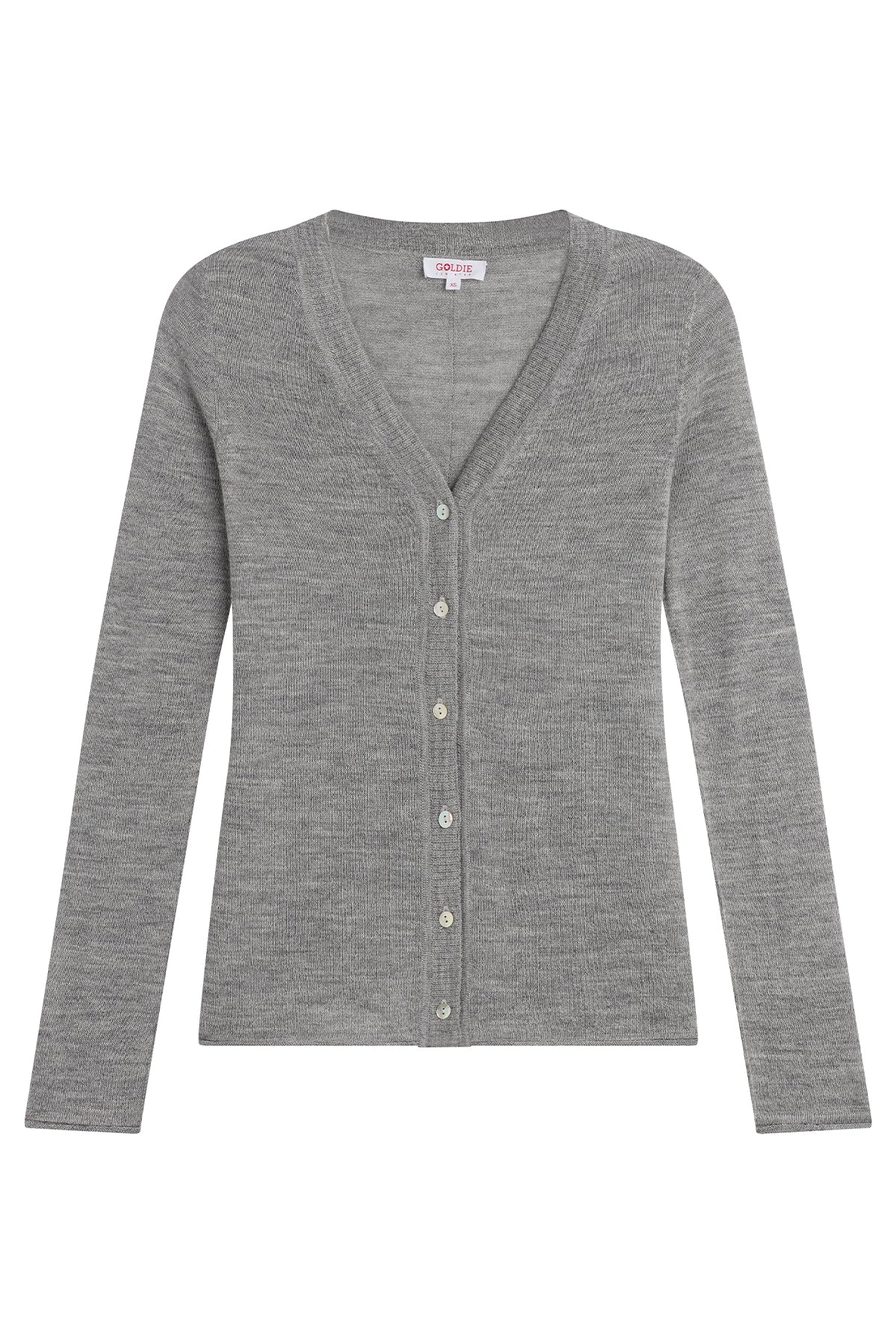 Collette Cardigan - Goldie LeWinter #color_gray heather