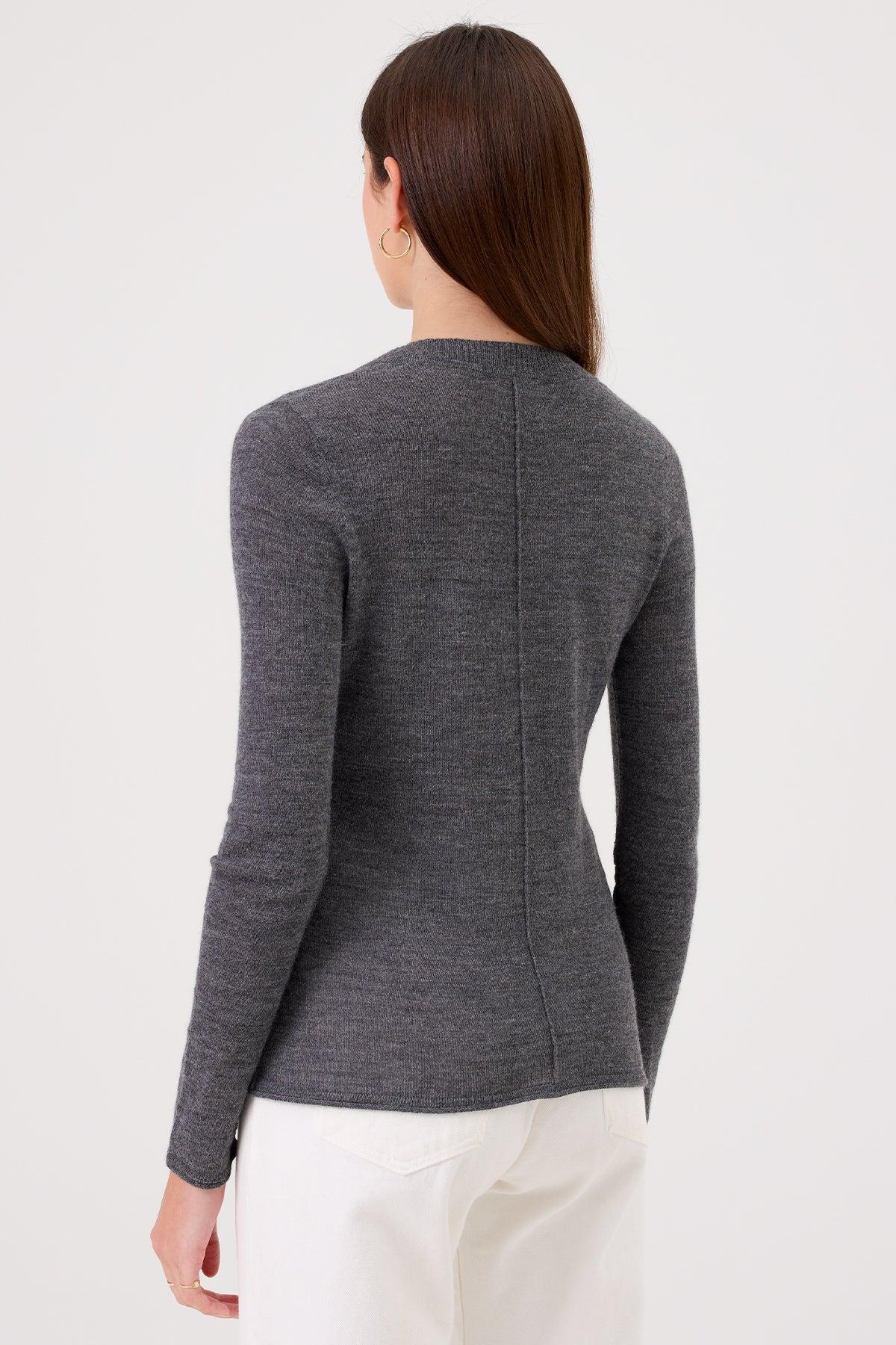 Collette Cardigan - Goldie LeWinter #color_charcoal heather