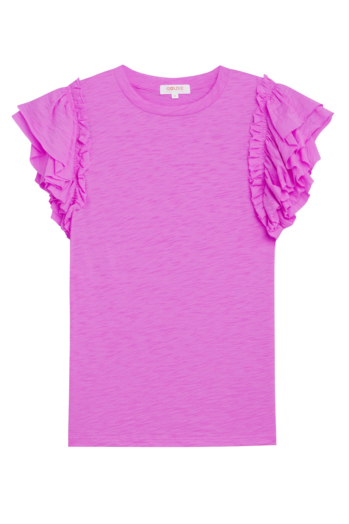 Double Ruffle Shell - Goldie LeWinter #color_orchid - limited edition