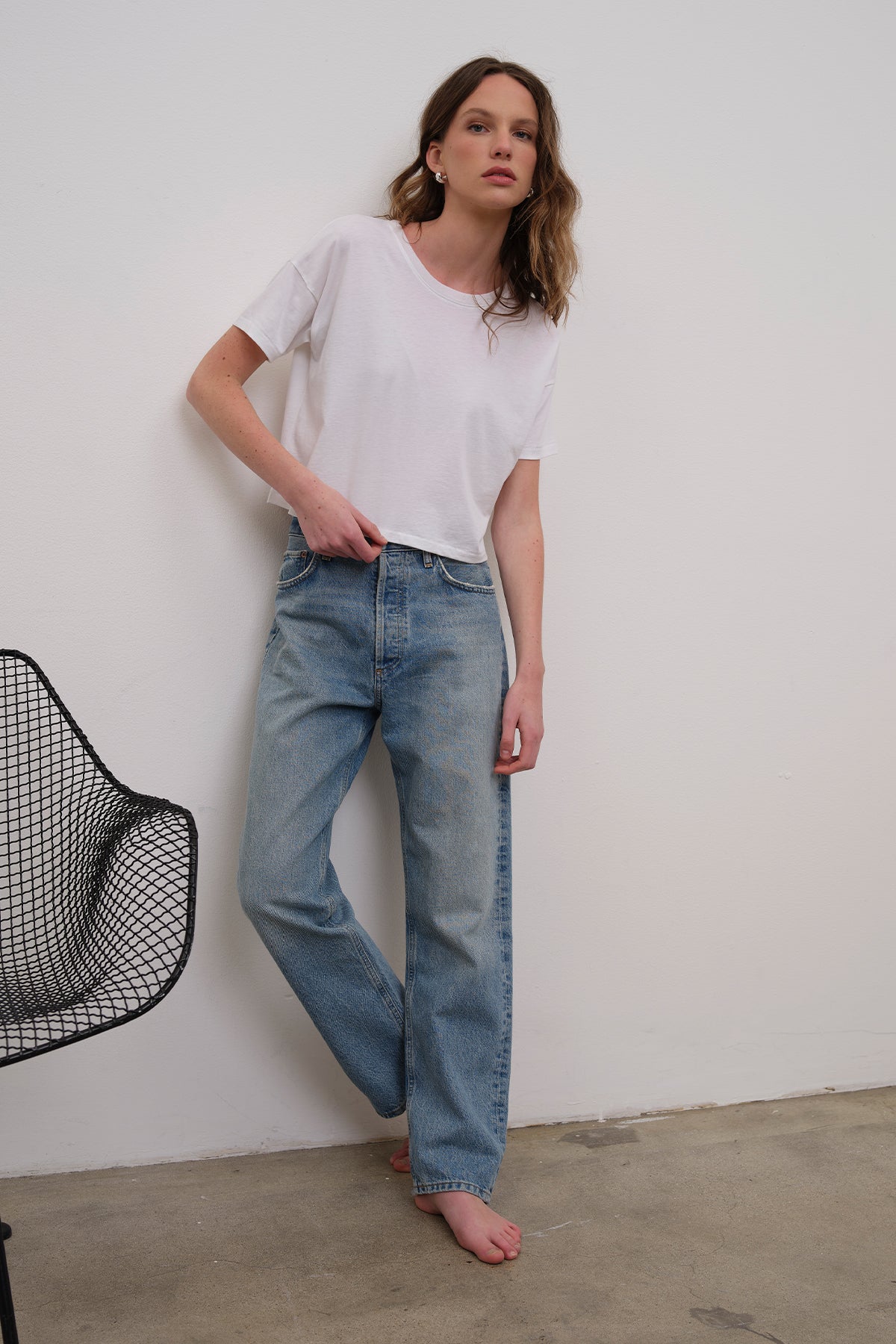 Drew Tee - Goldie LeWinter #color_white