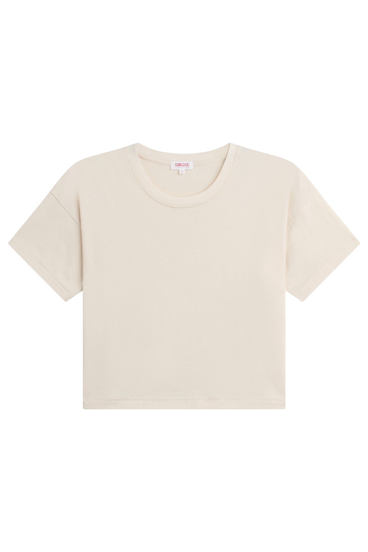 Drew Tee - Goldie LeWinter #color_white sand