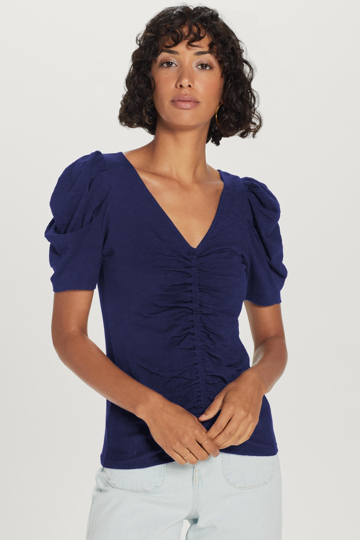 Duchess Tee - Goldie LeWinter #color_navy