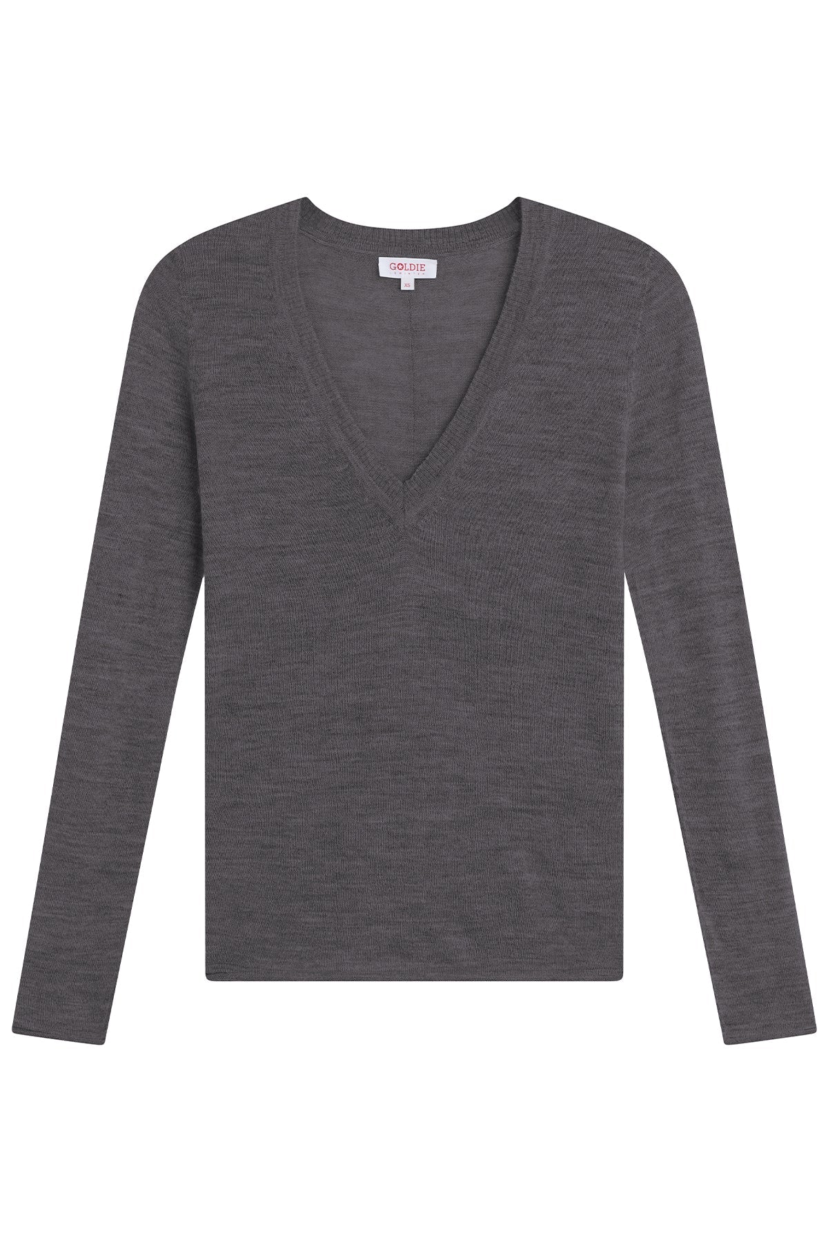 Elise Sweater - Goldie LeWinter #color_charcoal heather