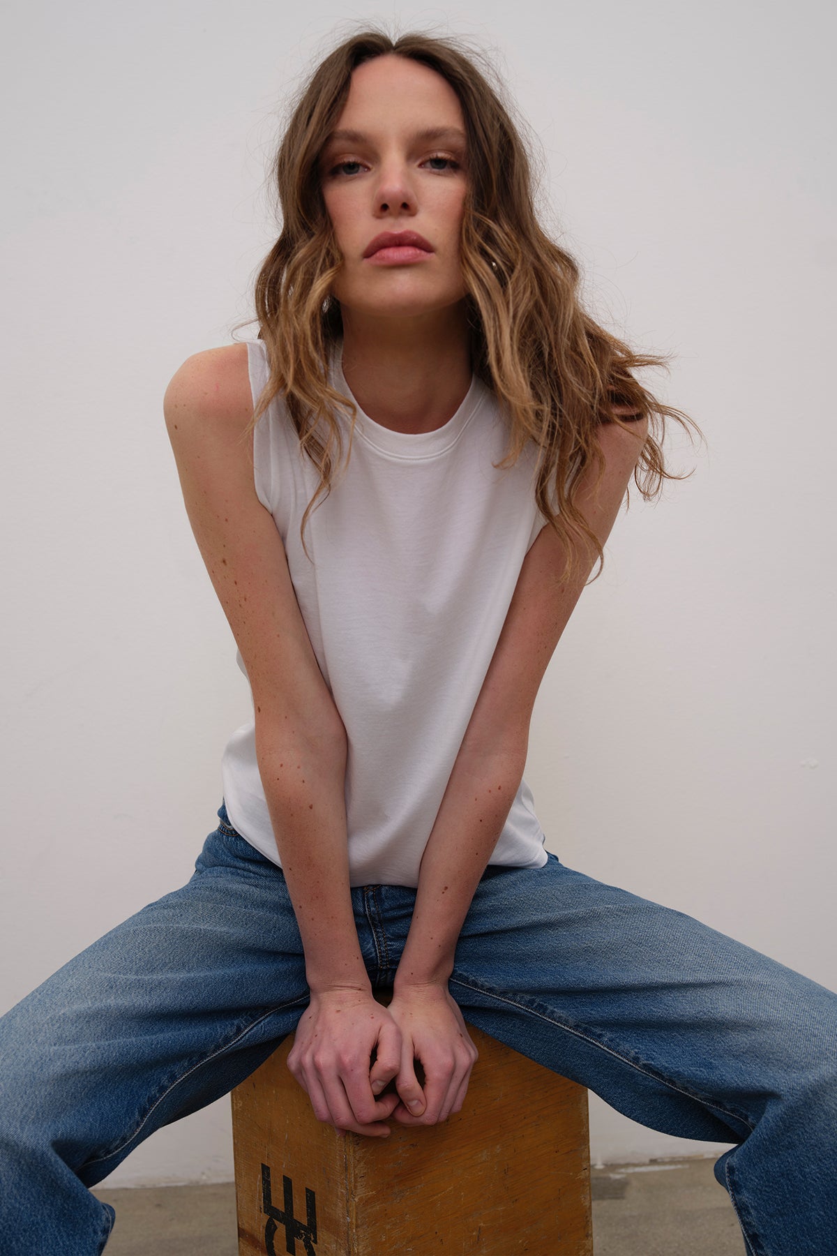 Elle Tank - Goldie LeWinter #color_white