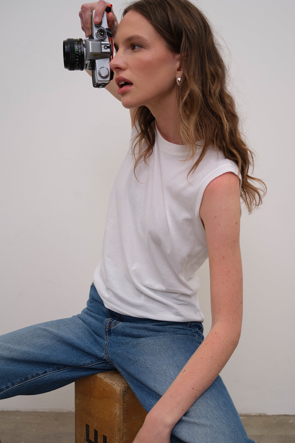 Elle Tank - Goldie LeWinter #color_white