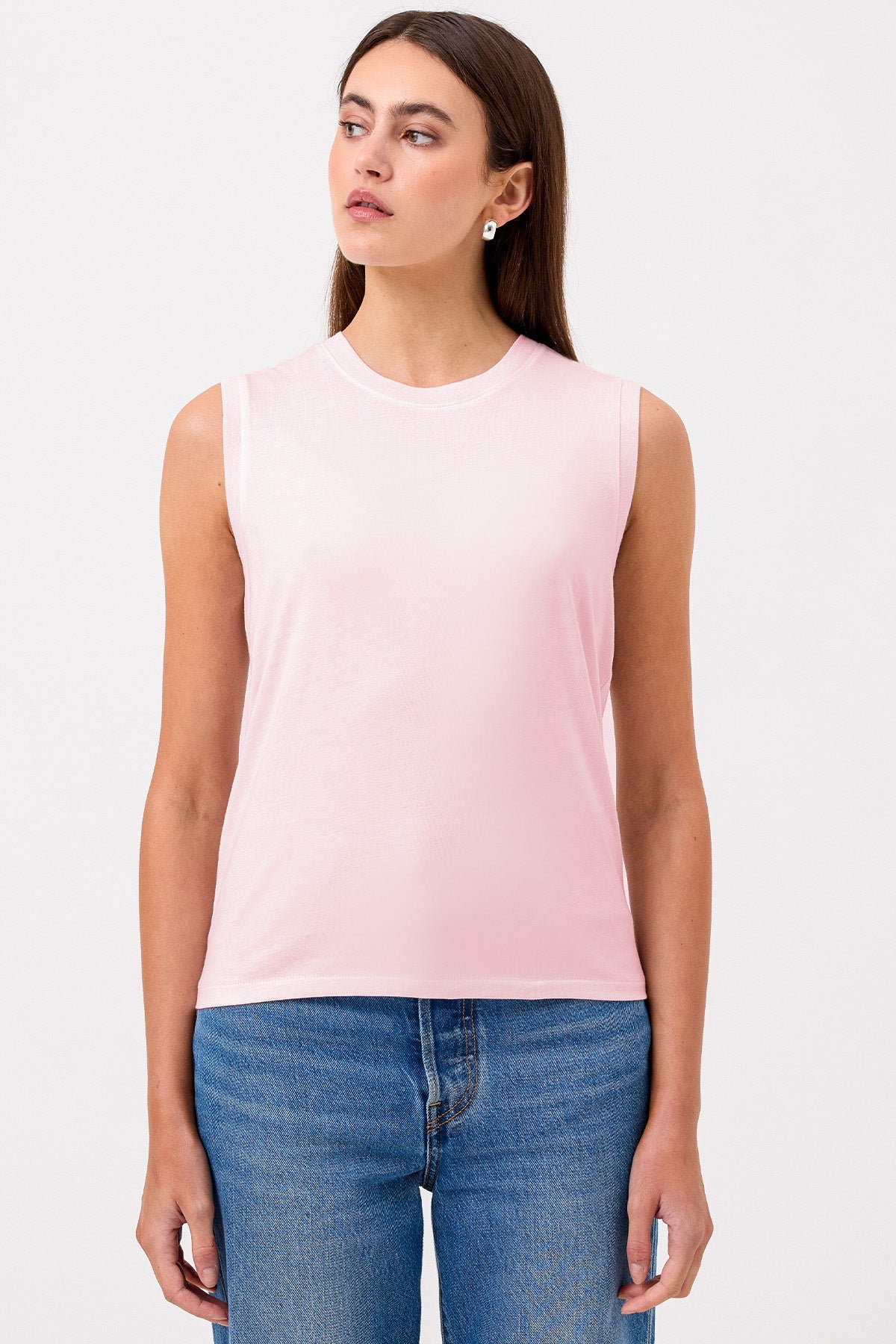 Elle Tank - Goldie LeWinter #color_cherry blossom