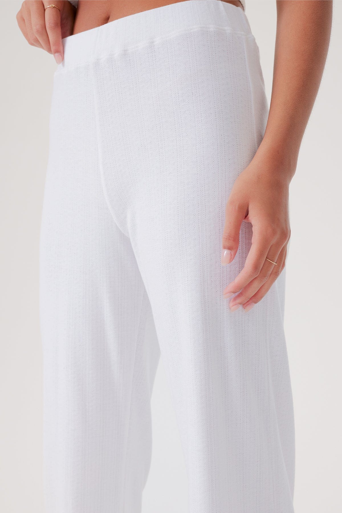 Ellie Flare Pant - Goldie LeWinter #color_white