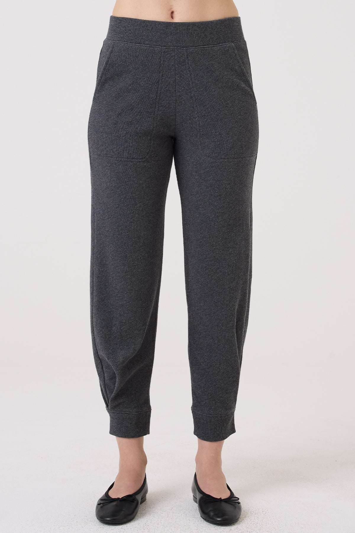 Endless Weekend Jogger - Goldie LeWinter #color_charcoal heather