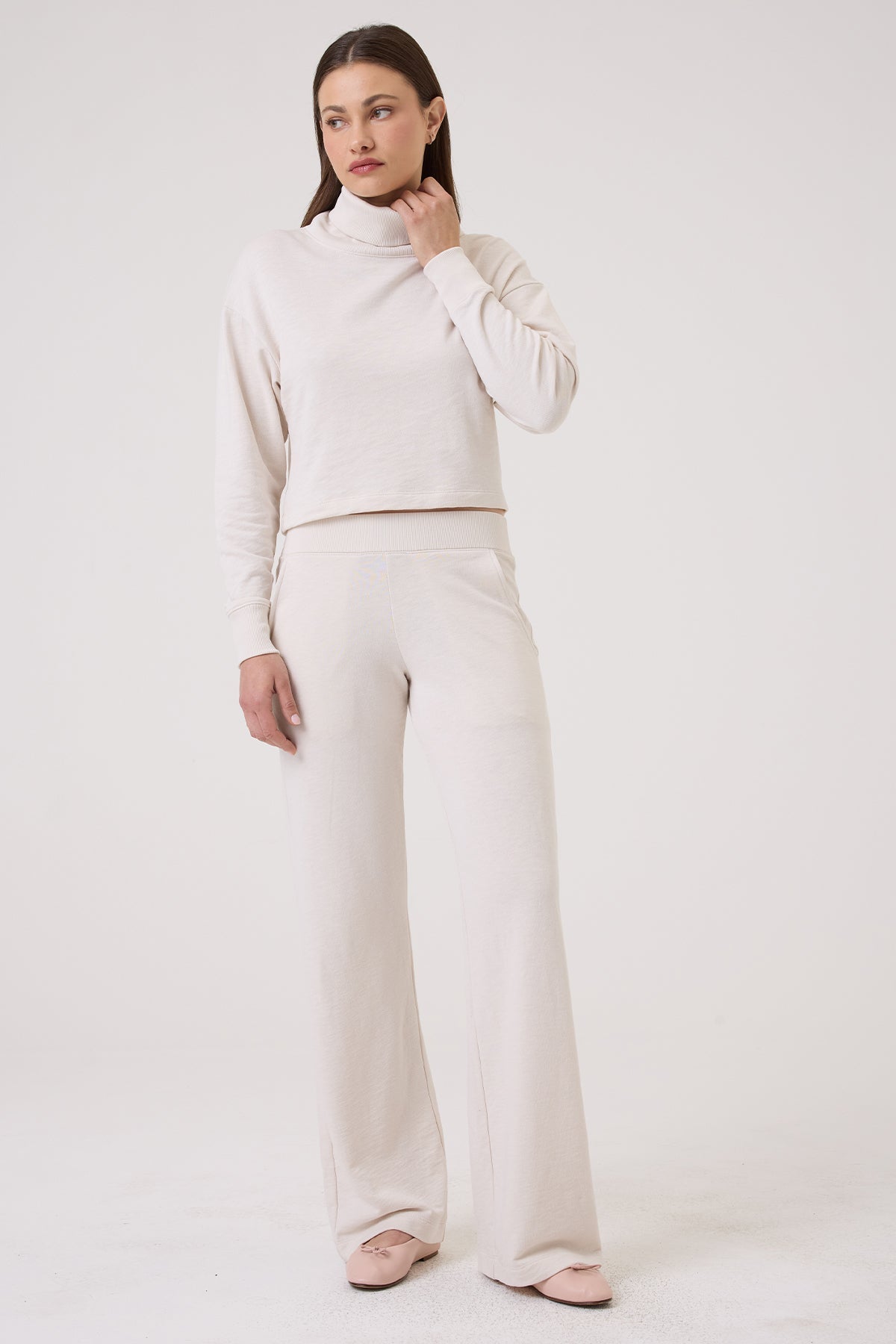 Endless Weekend Pullover - Goldie LeWinter #color_white sand