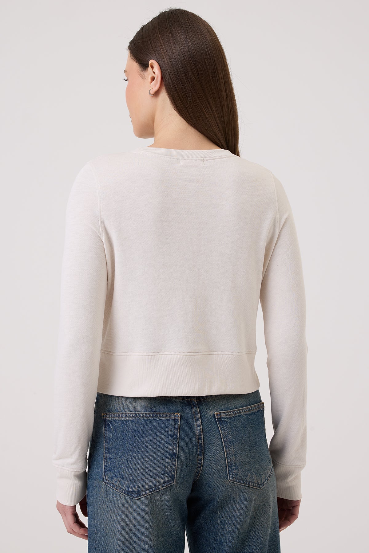 Endless Weekend Sweatshirt - Goldie LeWinter #color_white sand