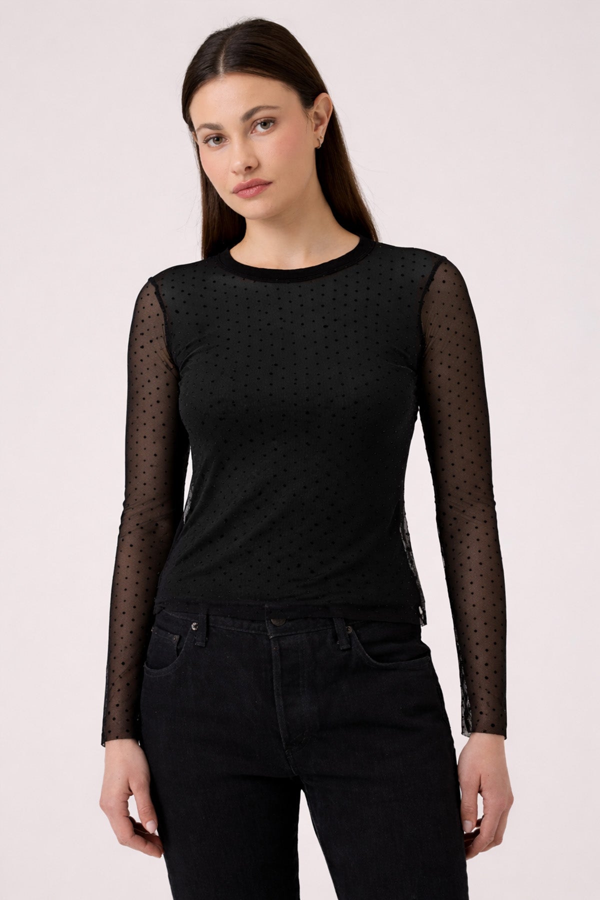 French Kiss Top - Goldie LeWinter #color_black