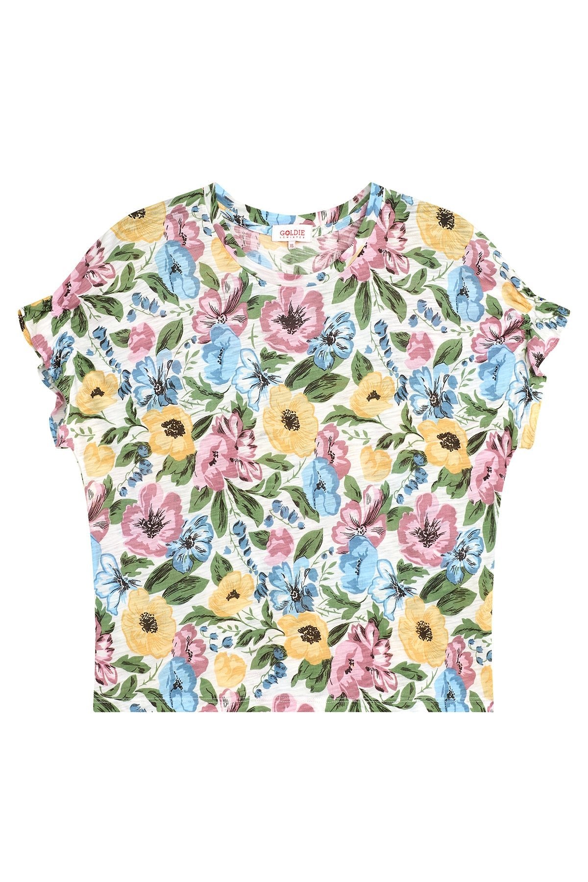 Garden Party Puff & Ruffle Sleeve Tee