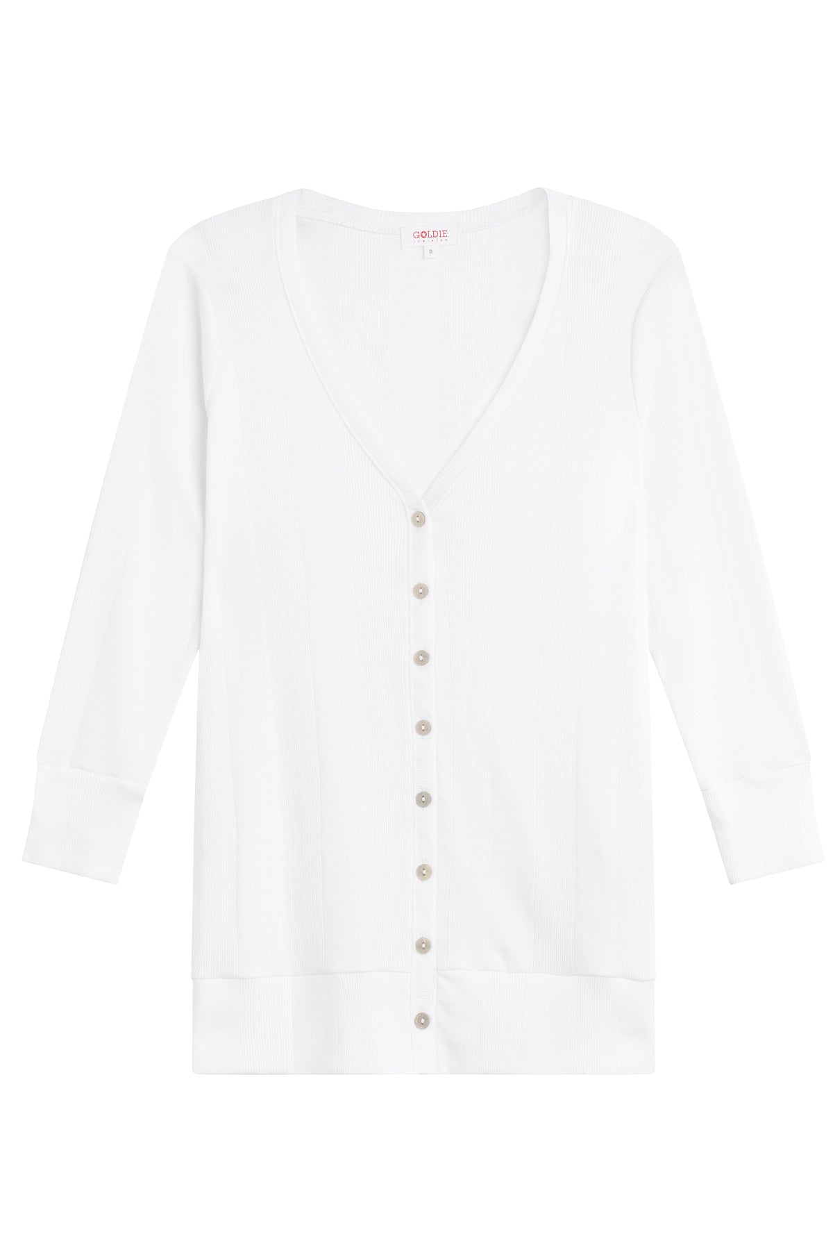 Harper Cardigan - Goldie LeWinter #color_white
