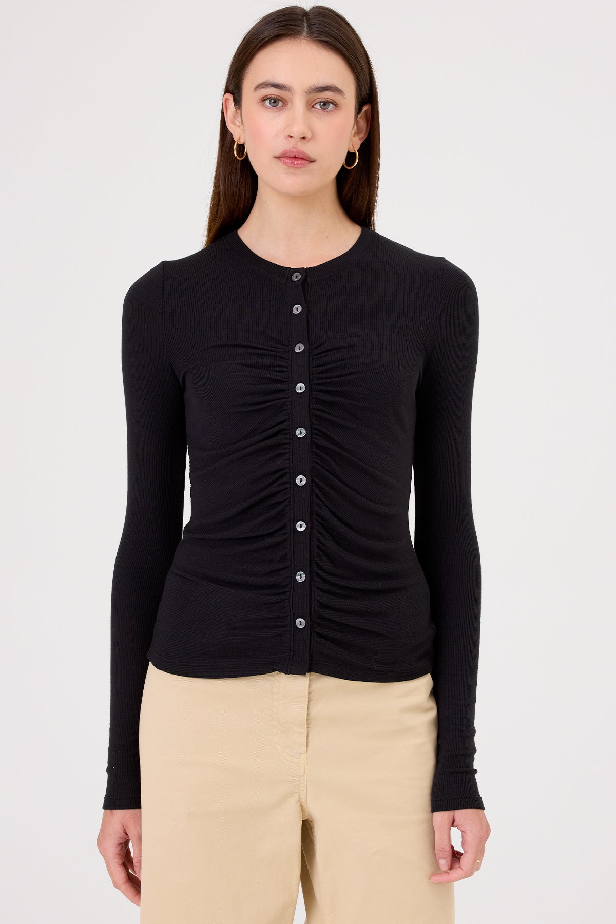 Jasmine Cardigan - Goldie LeWinter #color_black