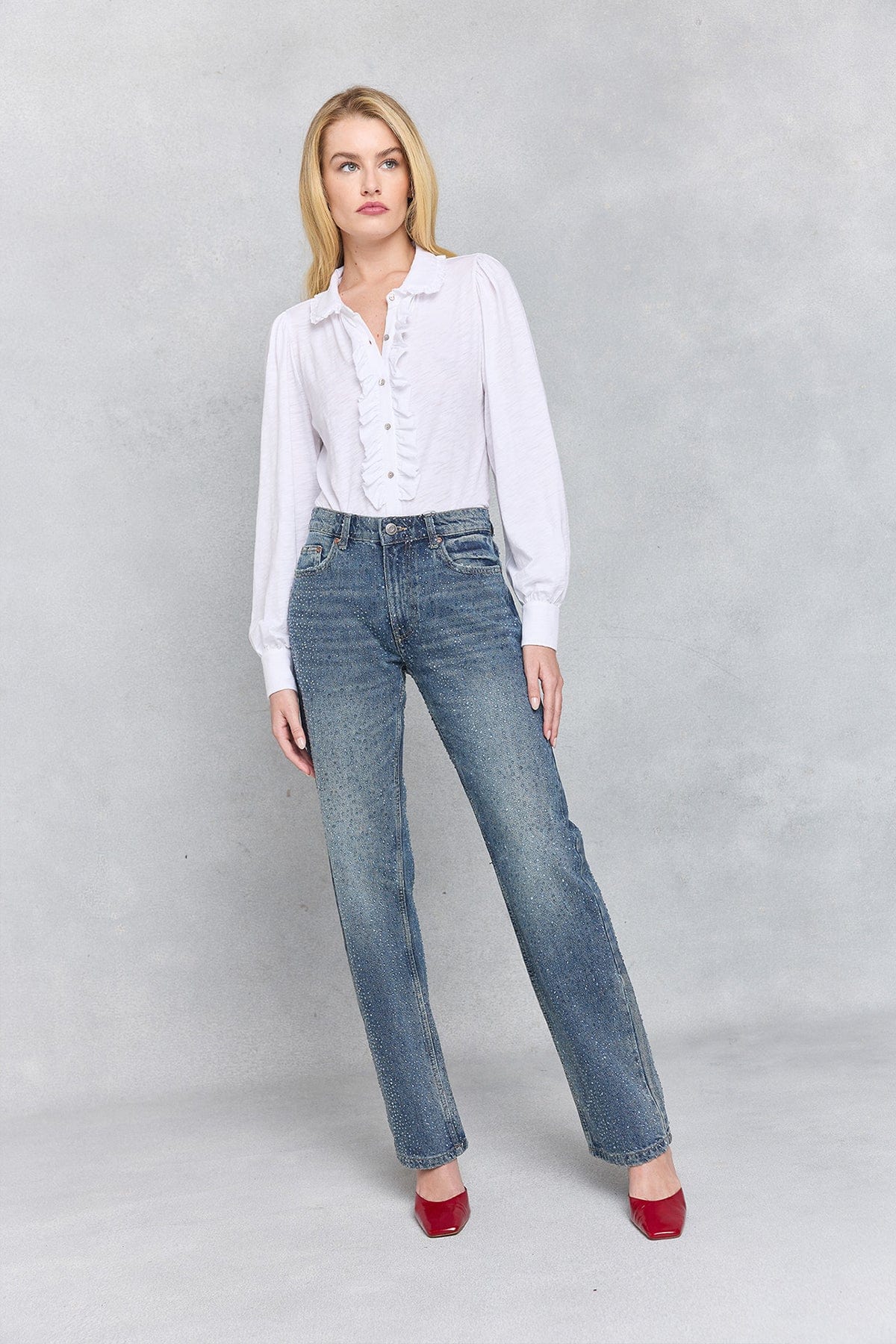 Josephine Tuxedo Shirt - Goldie LeWinter