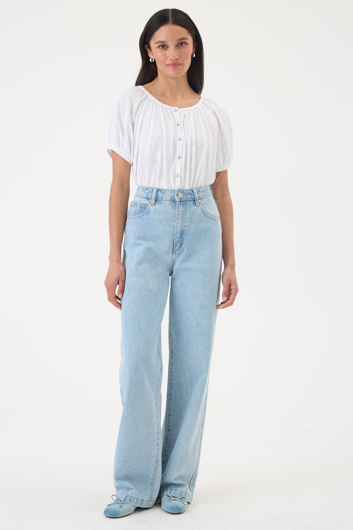 Juliet Blouse - Goldie LeWinter #color_white