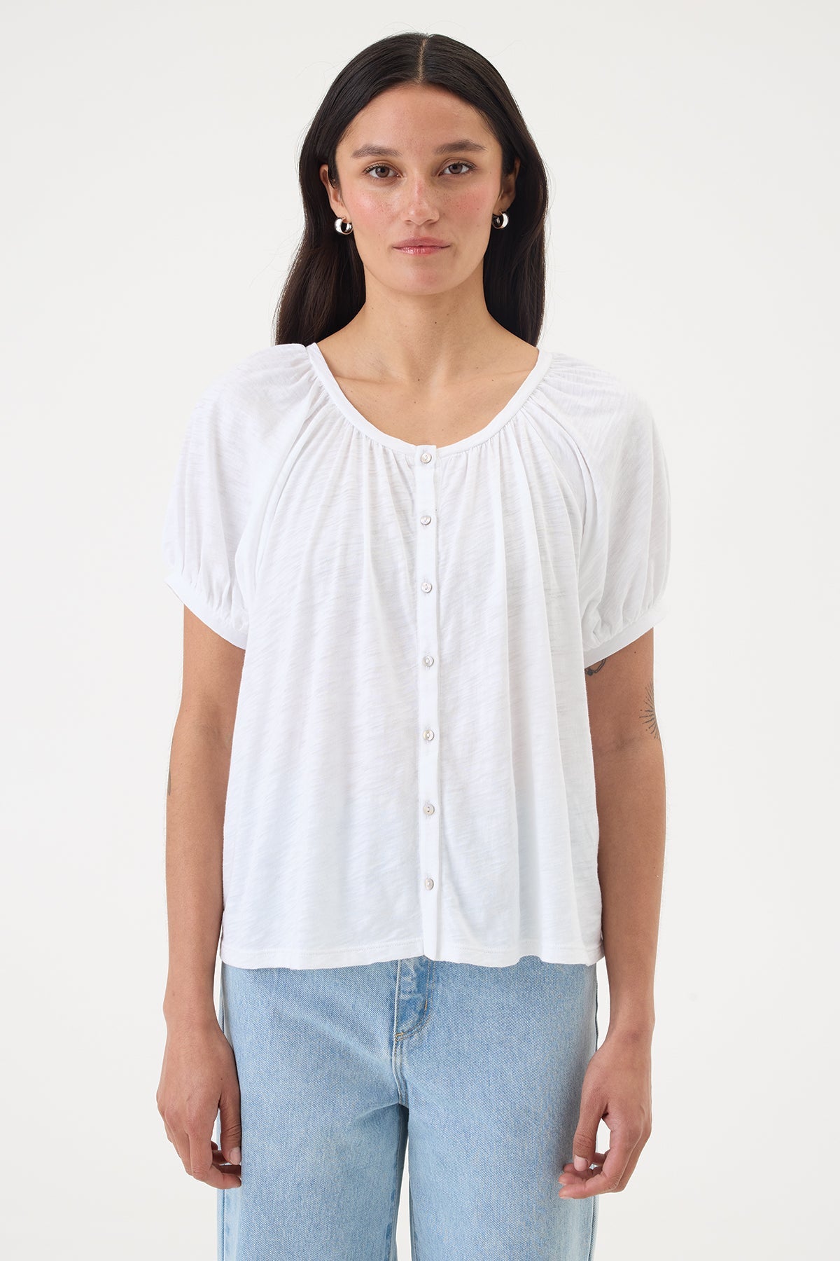 Juliet Blouse - Goldie LeWinter #color_white