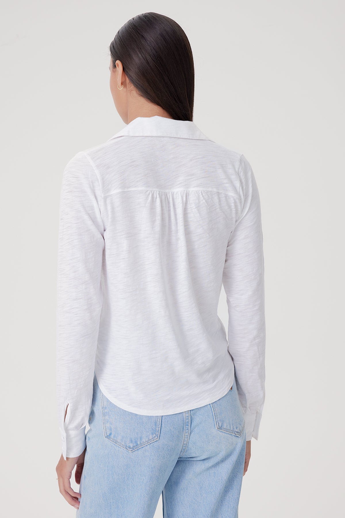 Lauren Surplice Top - Goldie LeWinter #color_white