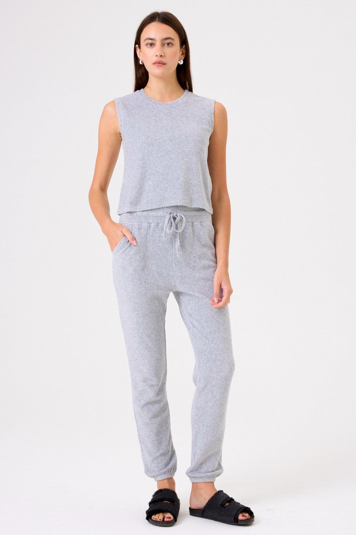 Life of Luxury Jogger - Goldie LeWinter #color_gray heather