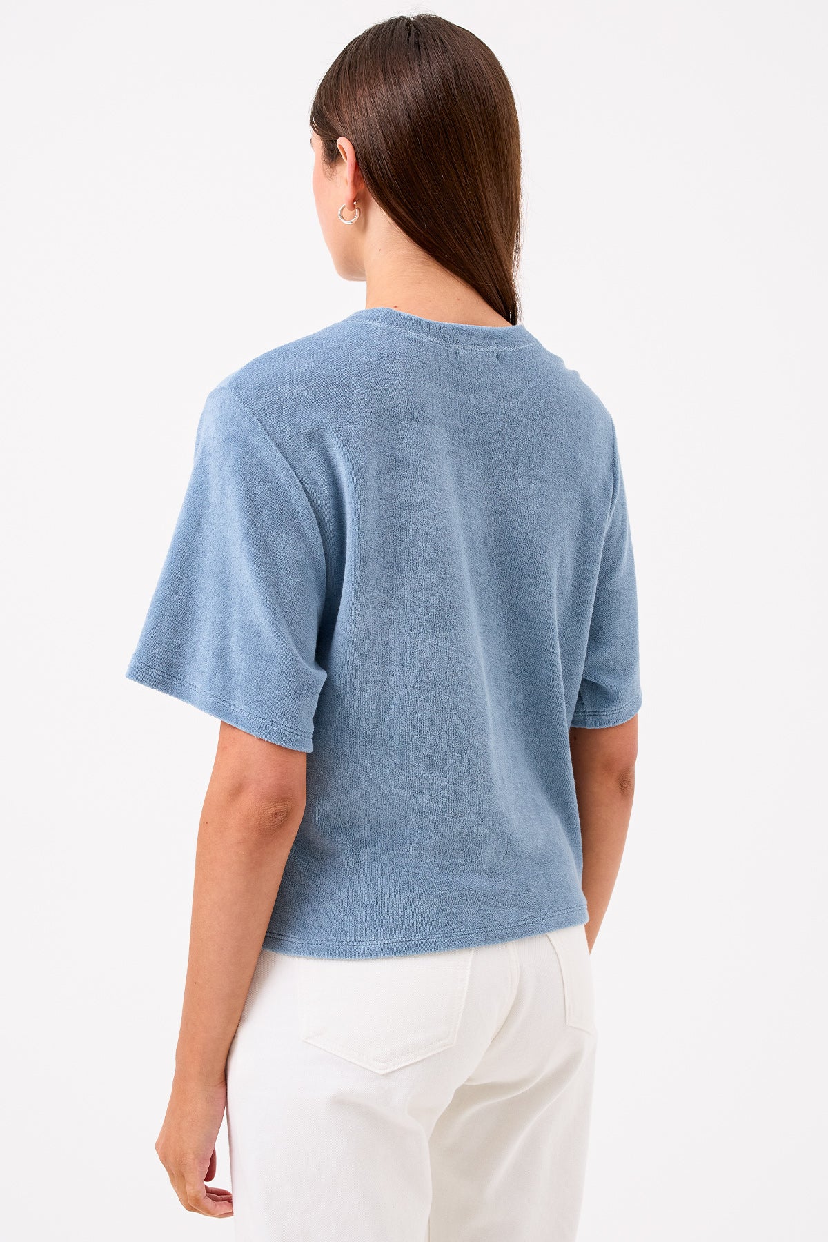 Life of Luxury Kimono Top - Goldie LeWinter #color_faded denim - limited edition
