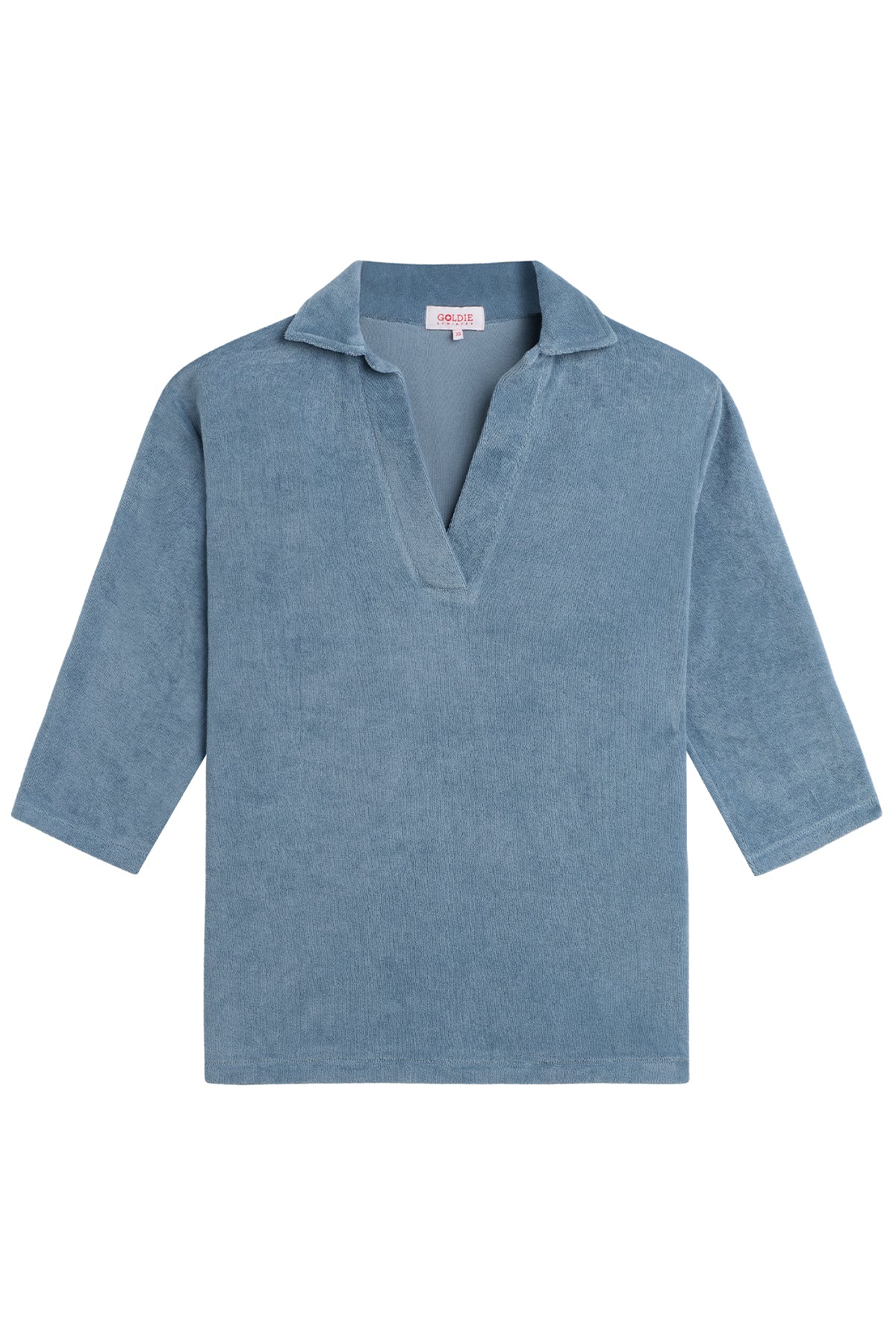 Life of Luxury Polo - Goldie LeWinter #color_faded denim - limited edition